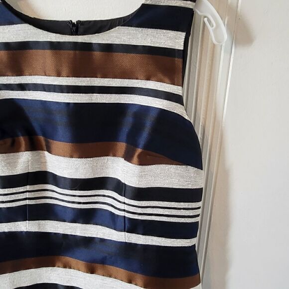 Ann Taylor Sleeveless Linen Blend Dress - Picture 6 of 9